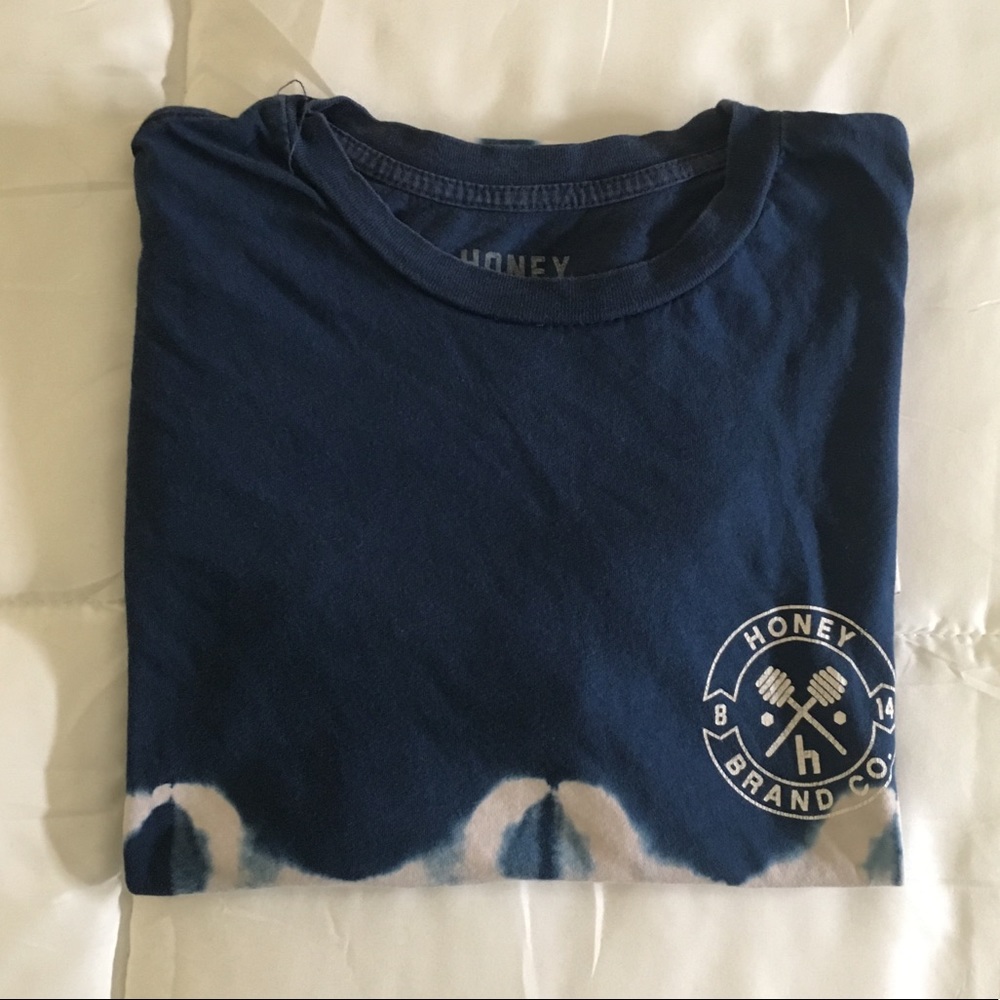 Honey half Tie-dye T-shirt